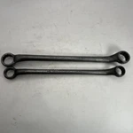 Vintage Hinsdale Offset Box End Wrenches 1/2 -9/16 & 5/8 -11/16 Grind Marks. Fixed Price $13.29.