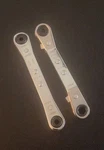 New Hi-lok Flat Box Ratchet & Offset ATBR2528 ATBRO2528. Fixed Price $50.00.