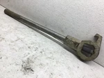 Used Adjustable Fire Hydrant Wrench Water Valve Steel Brass Cap Removal. Fixed Price $50.00.