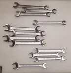 Lot Of 12 Proto Mixed Wrenchs, Made In Usa, Nearly New!. Fixed Price $86.00.