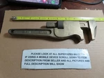 Ampco W-1145 Non-sparking Non-magnetic 8" Nickel Aluminum Bronze Monkey Wrench. Fixed Price $75.00.