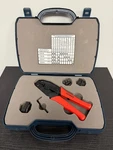 Pasternack PE5004-KIT For Coaxial Cable Crimping. Includes Dies. Fixed Price $299.95.