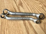 Vtg Williams Chrome-alloy Short Offset Box End WRENCHES/ROUND/12PT/RARE. Fixed Price $49.97.