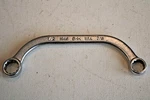 S-k H1416 Half Moon Wrench 7/16" X 1/2" 12 Point Usa. Fixed Price $19.97.