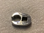 Snap-on Crowfoot Open End Wrench 3/8 Drive FRH180S 1/2 6 Pt Polished Have Mo. Fixed Price $12.00.