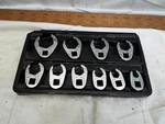 Sk Sae Crowfoot Gas Line Wrench Set 3/8" Drive - 1". Fixed Price $199.99.