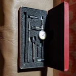 Starrett Dial Test Indicator Last Word Set With Accessories & Red Case. Fixed Price $61.50.