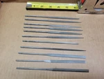 Vintage F. Dick Germany 11-PIECE Precision Needle File Set / Lot. Fixed Price $100.00.
