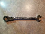Gearwrench Flex Ratcheting Combination Chrome Finish 11/16-IN 9711. Fixed Price $19.97.