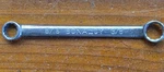 Vintage Bonney 2885 5/16"-3/8" 12PT Box Wrench -usa. Fixed Price $9.25.