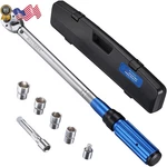 1/2 Inch Drive Click Torque Wrench Set Dual Direction Adjustable 90-TOOTH. Fixed Price $100.86.