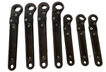 7 Wright Ratcheting Flare Nut WRENCHES..12 POINT..3/8 To 3/4. Fixed Price $258.00.