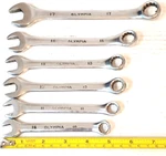 Olympia Tools 6PC Lot Metric 12-POINT Combination Wrenches Sizes Pre-owned. Fixed Price $20.00.