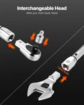 Adjustable Click Torque Wrench, 1/2 Inch Drive, 20-160 LBF-FT/27.1-216.8 N.m,. Fixed Price $84.72.