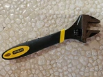 Stanley 90-949 Bi-material Adjustable Wrench, 10" Long. Fixed Price $15.95.