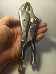 Peterson Dewitt Vise Grip 7R, Locking Pliers, Made Usa Excellent. Fixed Price $20.00.