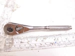 Allen Usa Forged 1/4 Drive Teardrop Chrome Ratchet 10901. Fixed Price $24.98.