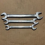 Snap-on Vo 1012 1214 1618 5/16"-9/16" Open End Wrench Set Of 3 Usa. Fixed Price $60.00.