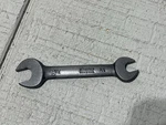 Vintage 1/2" & 3/8" Herbrand 1038 Double Open End Wrench Antique Made Usa. Fixed Price $14.00.