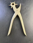 General Hardware Rotating Held Leather Hole Punch Pliers Made England VA10. Fixed Price $20.00.