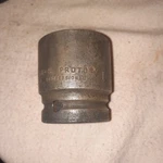 Proto Professional 3/4 Dr Impact 8 Point Socket. 1" #07516-S. Made Usa.. Fixed Price $24.00.