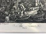 1762 The Times Plate Engraved/etching By William Hogarth 18 1/4 X 12. Fixed Price $42.00.