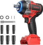 Cordless Impact Wrench For Milwaukee M18 Battery, 1254FT-LBS (1700N.M) 1/2 Inch. Fixed Price $102.99.