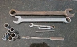 Proto Professional Wright Combination Wrench 1-1/8 1-1/4 3/8 Dr Sockets Breaker. Fixed Price $31.99.