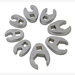 Sunex 9708 3/8" Dr. Pc. Fully Polished Sae Flare Nut Crowfoot Wrench Set. Fixed Price $69.00.