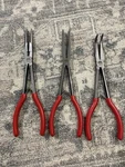 Mac Tools Pc Long Reach 11 Inch Pliers Set P301731 P301734 P301735 Mint. Fixed Price $99.99.