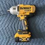 Dewalt 20V Max Xr 1/2" High Torque Impact Wrench W/detent Anvil Kit - DCF899M1. Fixed Price $290.00.