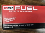 Milwaukee 2466-20 M12 Fuel 1/2" Digital Torque Wrench W/ One-key (tool Only). Fixed Price $710.00.