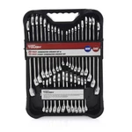 32-PIECE Combination Wrench Set Sae Metric Chrome Vanadium Steel Standard. Fixed Price $27.56.