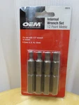 Oem Tools (#25015) 4-PC Triple Square Bit Set Metric (12 Point) 6, 8, 10, 12MM. Fixed Price $18.00.
