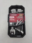 Husky Bite Metric 72-TOOTH Ratcheting Wrench Set (8-PIECE). Fixed Price $32.00.