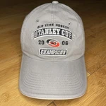 Vtg Old Tome Hockey Carolina Hurricanes 2006 Stanley Cup Champs Sports Strap Hat. Fixed Price $22.45.