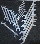 Snap On VS5212-5248 17 Pc Four Way Open End Angle Hydraulic Wrench Set 3/8-1-1/2. Fixed Price $800.00.