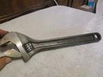 Armstrong 34-412 --12" Adjustable Wrench Lot New Read Industrial Finish. Fixed Price $25.00.