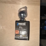 Reese Towpower Hitch Ball 1-7/8" Chrome 2000 Pound Capacity Shank 3/4" X 2-3/8". Fixed Price $12.99.