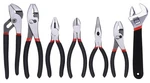 Fastpro 7-PIECE Utility Pliers And Wrench Set, Includes 8" Black & Red. Fixed Price $35.94.