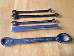 Craftsman Gunmetal Wrenches & Chisel Assorted Models And Sizes. Fixed Price $20.00.
