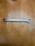 Mac Tools Knuckle Saver 11/16" 12PT Chrome Combination Wrench Read CL222KS. Fixed Price $21.00.
