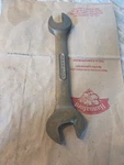 Berylco W107 1-1/4" 1-1/16" Becu Nonsparking Wrench Usa. Fixed Price $19.00.
