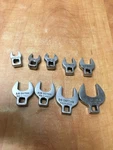 Craftsman Usa Crowfoot Wrench Set Sae 3/8 Drive 9 Pc 7/16 7/8 1" Series. Fixed Price $39.99.