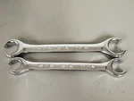 Sk S-k Tools Usa 2 Pc Sae Flare Nut Line Wrench 5/8 11/16" 7/8 3/4". Fixed Price $33.99.