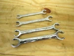 (4) Sk Tools Sae Double Flare Nut Line Wrench Set F1214 F1618 F2022 F2428 Usa. Fixed Price $45.99.