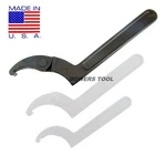 Pro America Kal Tool Adjustable Hook Spanner Wrench 2 4-3/4IN. Made Usa. Fixed Price $37.99.