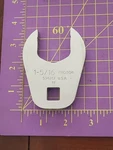Proto 5342CF , 5/16" 1/2" Drive Full Polish Crowfoot Wrench Open End Anti Slip. Fixed Price $26.95.