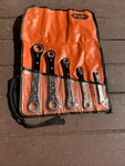 Williams 6 Piece Ratcheting Box Wrench Set, & Point, Sae W/ Roll Usa (T12). Fixed Price $36.00.