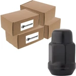Black 7/16-20 Lug Nuts Closed End Bulge 19MM Hex 1.4" Tall Case Of 400. Fixed Price $392.00.